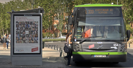 Más de 363,2 millones de pasajeros utilizan el transporte público en enero, un 2,3% menos que en enero de 2014.