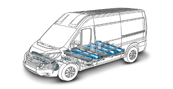 Escaner de la instalación de metano del nuevo Fiat Ducato