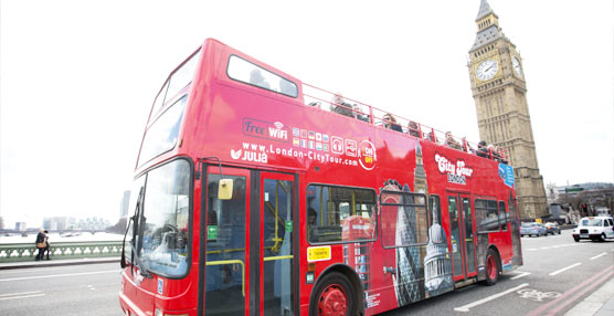 El Grupo Julià comienza a operar un bus turístico en la ciudad de Londres, el London City Tour 