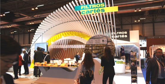 El Stand de Filtros Cartés en Motortec Madrid 2015 