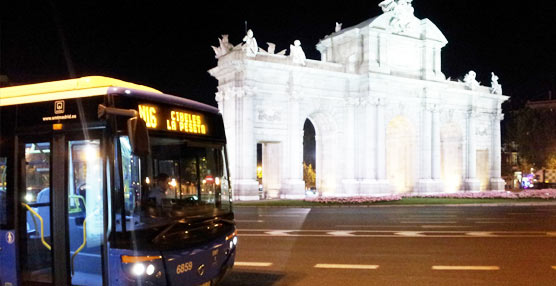 El cambio de la hora la madrugada del 28 al 29 de marzo produce variaciones en los 'búhos' de la EMT de Madrid