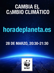 Cartel de 'La Hora del Planeta'.