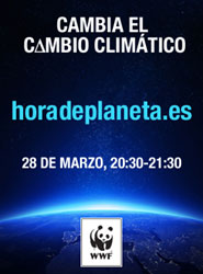 Cartel de 'La Hora del Planeta'.
