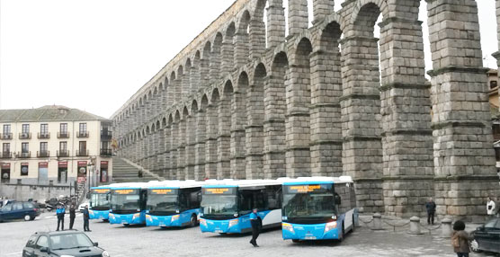 El consorcio de autobuses de la ciudad de Segovia amplía su flota con cinco Scania carrozados por Castrosua