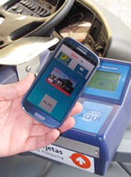 El pago mediante el móvil puede tener un gran uso para el transporte de viajeros.