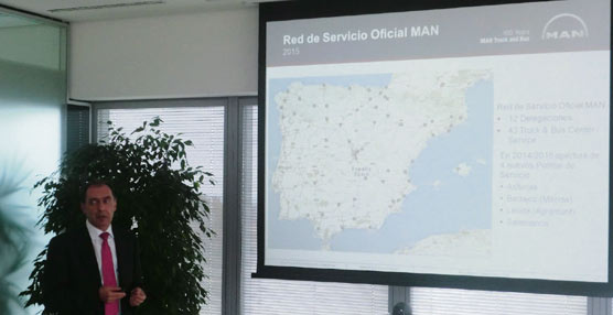 MAN Truck & Bus Iberia, satisfecho con el año 2014 y con la previsión de consolidar su posición