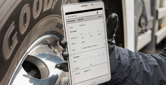 Goodyear presenta la &lsquo;app&rsquo; eJob, una innovadora aplicaci&oacute;n para el servicio de neum&aacute;ticos de cami&oacute;n