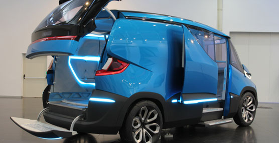 Iveco Vision es un nuevo concepto de vehículo de reparto.