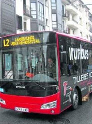 Sube el número de usuarios en todas las líneas urbanas de autobuses de Irun.