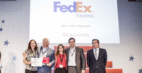 FedEx Express en la lista de las 10 mejores compa&ntilde;&iacute;as para trabajar en Espa&ntilde;a desde hace 10 a&ntilde;os