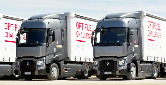 El Optifuel Challenge 2015 de Renault Trucks arriba a la ciudad de Valencia en busca del Eco-conductor del año