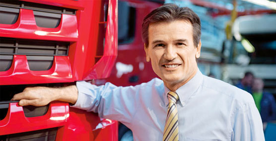 "La conectividad en los camiones es absolutamente esencial para el éxito futuro" asegura Wolfgang Bernhard