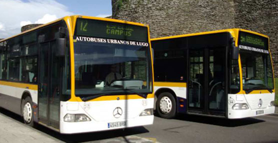 Autobuses urbanos de Lugo.