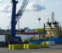 Siemens elige a Cuxport como el especialista en logística de servicio para sus plataformas marítimas en el Mar del Norte