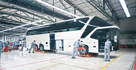 El Centro de Modificación de Autobuses del fabricante alemán MAN se pone en marcha en Plauen