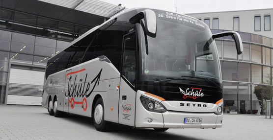 El vehículo número 500 del Setra ComfortClass 500 es suministrado al mercado alemán