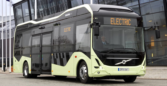 El primer autobús totalmente eléctrico de Volvo circulará por las calles de Goteborg en junio
