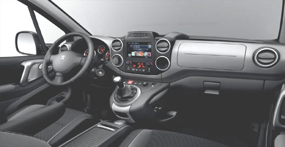 Interior del nuevo Peugeot Partner