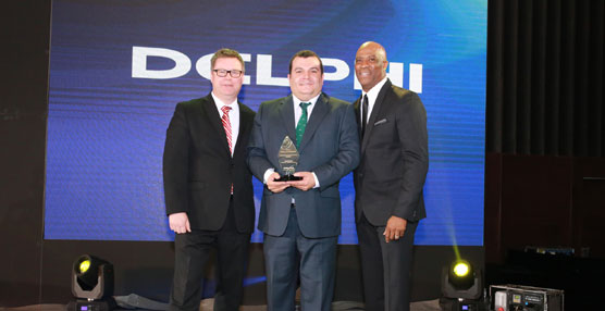 Marcotran recibe en Shangai el premio &ldquo;Above &amp; Beyond&rdquo; de Delphi Automotive