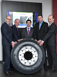 Schmitz Cargobull, Hankook y PNEUNET trabajan para una óptima gestión de ciclo de vida de los neumáticos.