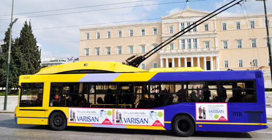 El transporte público griego no consigue escapar de la crisis en la que se haya sumido el país