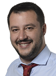 El eurodiputado italiano Matteo Salvini