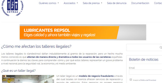 CETRAA inaugura una sección web para informar cómo afectan las prácticas ilegales a la seguridad vial