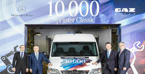 Hito para Mercedes-Benz Vans en Rusia: 10.000 Sprinter Classic producidas en Nizhni Nóvgorod