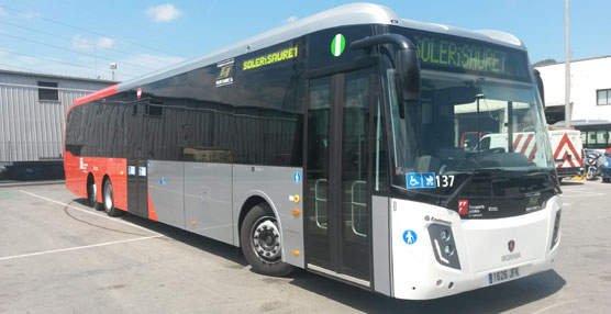 Soler i Sauret incorpora a su flota un Scania K 320 para la ruta entre St. Andreu de la Barca-Pallej&agrave; y Barcelona