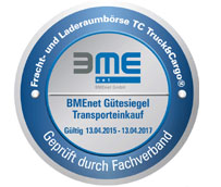 La bolsa de cargas de TimoCom recibe el sello de calidad de BME en la categoría ‘adquisición de productos de transporte’