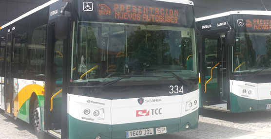 TCC Pamplona incorpora tres autobuses urbanos Scania a su flota del Transporte Urbano Comarcal