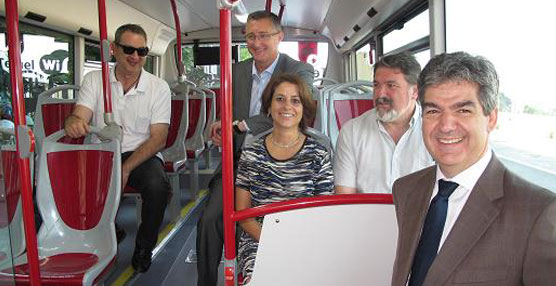 Nuevos autobuses urbanos.