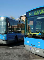 Autobuses de Madrid.