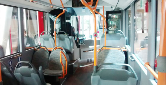 Interior del nuevo Citaro NGT, de propulsión a gas.