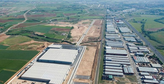 Plataforma logística 'Montepino S.I. 20', en el polígono Industrial de Cabanillas del Campo (Guadalajara).