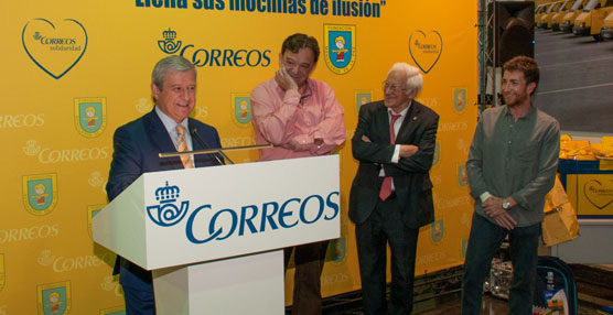 Acto de presentación celebrado en la Oficina Principal de CORREOS en Madrid.
