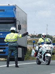 Agentes de la Guardia Civil.