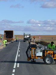 España es el segundo país de la Unión Europea con más tramos blancos en sus carreteras.