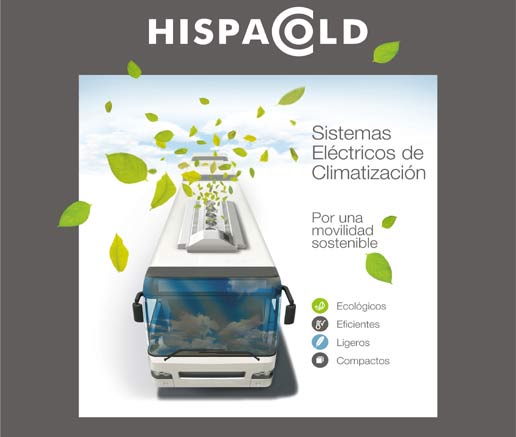 Hispacold acudir&aacute; a Busworld con nuevos desarrollos que ampl&iacute;an su gama de sistemas el&eacute;ctricos de climatizaci&oacute;n