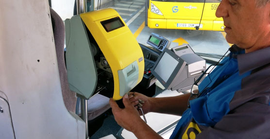 Guaguas Municipales retirará de sus vehículos las máquinas canceladoras para los bonos de cartón