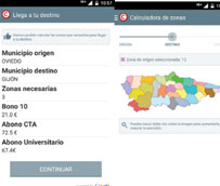 El Principado de Asturias lanza una aplicación informática renovada para hacer más atractivo el uso del transporte público