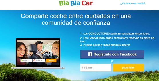 Confebus solicitó en el Juzgado la suspensión de las actividades de Blablacar.