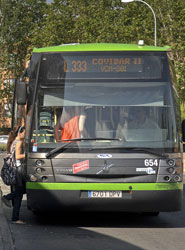 El número de usuarios del transporte público aumenta un 2,5% en agosto respecto al mismo mes de 2014