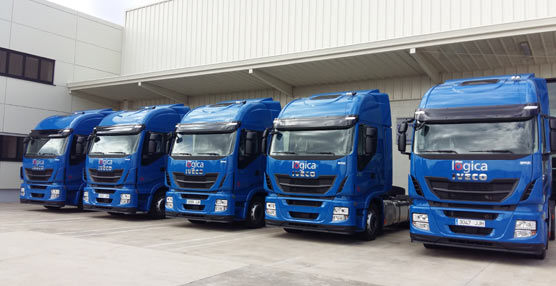 La empresa de transportes burgalesa Lógica Aranda amplía su flota con cinco nuevos camiones Iveco Stralis Hi-Way