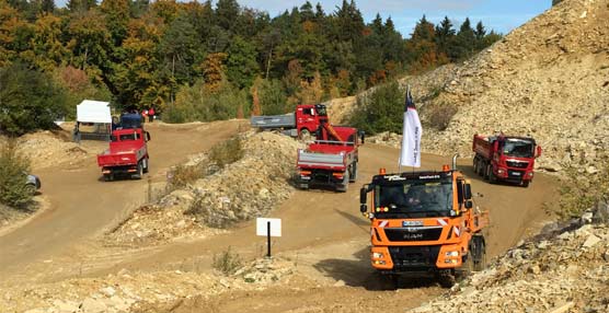 50 veh&iacute;culos de construcci&oacute;n y de transporte&nbsp;especial muestran la&nbsp;fortaleza de la tracci&oacute;n de MAN