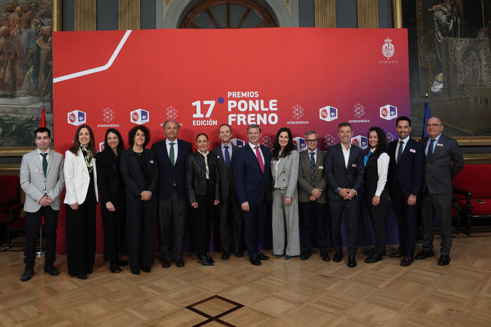 Alsa recibe el premio Ponle Freno a la innovación en Seguridad Vial
