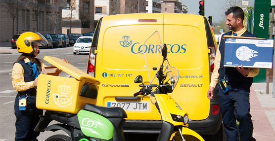 El Grupo Correos repartió más de 165 millones de paquetes en 2018