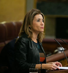 Raquel Sánchez, ministra de Transportes.