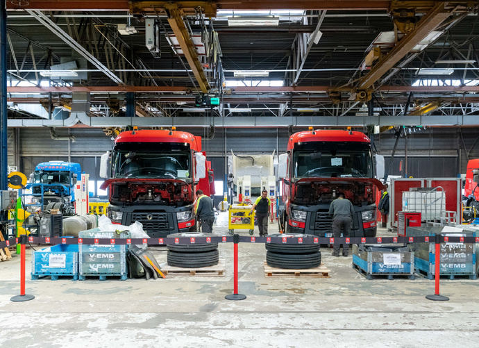 Renault Trucks sigue avanzando hacia la economía circular