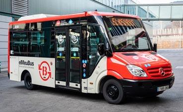 La TMB inicia el transporte en autobús a demanda en Torre Baró